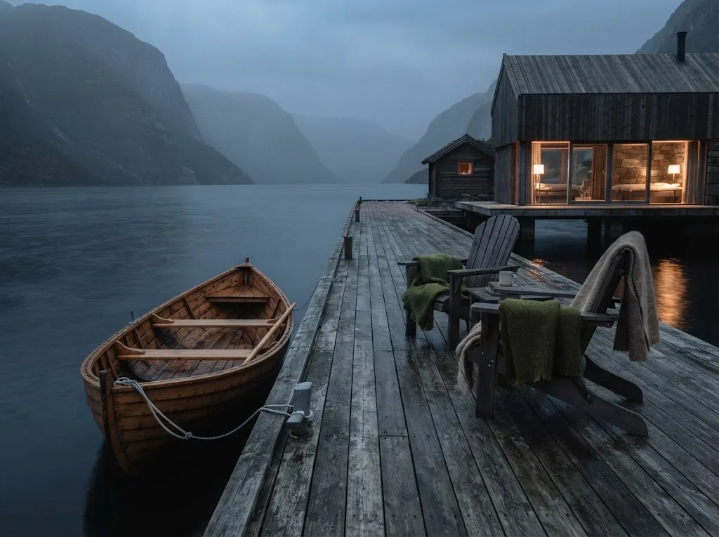 Artist's impression of the quay and a small boat outside the Quay Suite