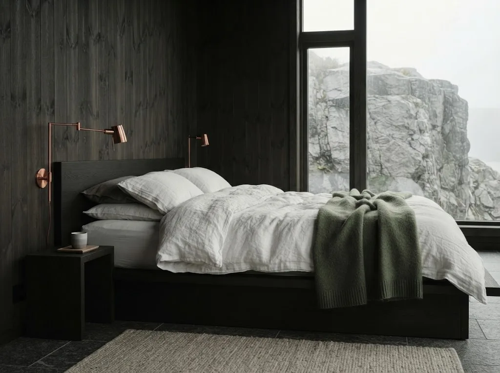 Artist's impression of the Steam Suite bedroom